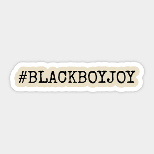 #BLACKBOYJOY Sticker
